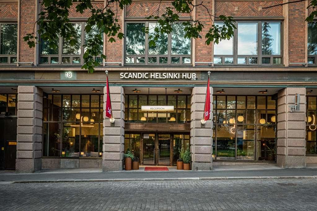 Scandic Helsinki Hub Exteriör bild